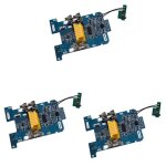 Carte de protection de charge de batterie li - ion, pour makita 18v bl1815 bl1860 lxt400 bl1850, 3 pi�ces ...