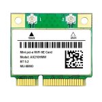 Carte rseau sans fil 6e 5g gigabit, new - ax210 m, double bande, mini pci - e intgr, bluetooth 5374, ...
