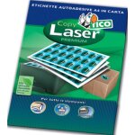 Carton 100 feuilles d'�tiquettes blanches sans bordure - laser / laser couleur / jet d'encre / photocopieurs ...