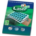 Carton 100 feuilles d'�tiquettes blanches sans bordure - laser / laser couleur / jet d'encre / photocopieurs ...