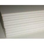 Carton mousse / plume - blanc - epaisseur 3 mm - a4 (21x29. 7) - 10 plaques