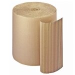 Carton ondul� simple face 100 % recycl�