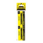 Cartouches d'encre - noir - longue - pour stylo plume et roller a cartouche - 2x5 pi�ces