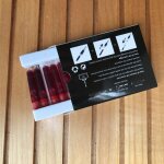 Cartouche d'encre portable de luxe pour l'�cole, 24 pi�ces, rouge, vert, bleu, stylo - plume, avec bo�te ...