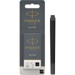 Cartouches d'encre pour stylo plume longue encre noire quink lot de 10 (emballage blister)