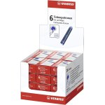 Cartouche - lotx144 recharges standard pour stylo plume - encre effaable - bleu