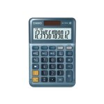Casio ms - 120em - calculatrice de bureau - 12 chiffres - panneau solaire, pile