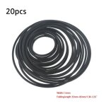 Ceintures en caoutchouc pour enregistreur, 1. 5mm, rondes, pour réparation, maintenance, accessoires ... Ceintures en caoutchouc pour enregistreur, 1. 5mm, rondes, pour réparation, maintenance, accessoires ...