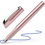 Ceod shiny stylo - plume brillant, pour droitier / gaucher, plume de taille m, avec cartouche dencre ...