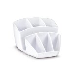 Cep pro multipot gloss 6 compartiments + 2 espace - dim. l14, 3 x h9, 3 x p15, 8 cm coloris blanc arctique ... Cep pro multipot gloss 6 compartiments + 2 espace - dim. l14, 3 x h9, 3 x p15, 8 cm coloris blanc arctique ...