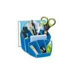 Cep pro multipot gloss 6 compartiments + 2 espace - dimensions l14, 3 x h9, 3 x p15, 8 cm coloris bleu ...