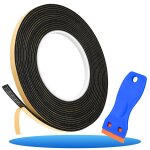 Ceranfeld ruban d'tanchit pour plaque de cuisson 5 m avec petit grattoir 1 pice 7 mm x 2 mm ruban ...