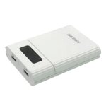 Chargeur de batterie 18650 a 4 emplacements, affichage lcd, bo�tier mobile a monter soi - m�me