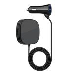 Chargeur universel de voiture a charge rapide, adaptateur secteur abs, forte compatibilit� avec ios