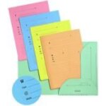 Chemises 2 rabats hv pour dossiers suspendus 240 g bleu