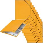 Chemise a4 cartonne avec fermeture elastique, capacit 250 feuilles a4, carton 100% recycl & recyclable, ...