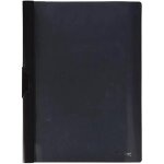 Chemise a4 - dohe - pince m�tal - polypropyl�ne opaque - noir - 350 micras