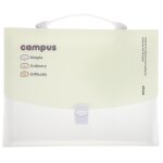 Chemise a documents professionnelle verte - plastique durable, design accord�on, grande capacit�, facile ...