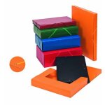 Chemise de projet bleu carchivo dos 7 cm