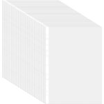 Cheng - 100 pices 11 trous pochettes plastiques perfores a4, classeur pochette transparent ouverture ...