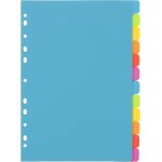 Cheng - - lot de 12 intercalaires en plastique - format a4 (21x29, 7cm) - pour classeur a4 - coloris ... Cheng - - lot de 12 intercalaires en plastique - format a4 (21x29, 7cm) - pour classeur a4 - coloris ...