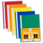 Cheng - ¿ 20 chemises rapides (pp) din - a4, 5 couleurs, plastique recyclable, made in germany Cheng - ¿ 20 chemises rapides (pp) din - a4, 5 couleurs, plastique recyclable, made in germany