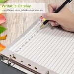 Cheng - (lot de 5) intercalaires classeur a4, intercalaires alphabtique en carton 31 onglets numrotes ...