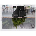 Cheng - pochettes a3, lot de 25, bande plastique perforée, surface mate gaufrée, epaisseur 100 microns, ... Cheng - pochettes a3, lot de 25, bande plastique perforée, surface mate gaufrée, epaisseur 100 microns, ...