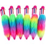 Chenquansarl - lot de 6 stylos a bille de qualit suprieure - 0, 5 mm - 6 en 1 - multicolores - rtractables ...