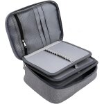 Chenquansarl - 72 slots trousse crayon de grande capacit plumier sac a crayons pochette sacs de rangement ...