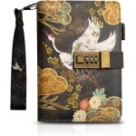 Chenquansarl - a6 carnet de notes journal intime avec serrure rtro etanche bloc notes pu rechargeable ...