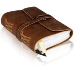 Chenquansarl - cahier reli en cuir pointill - pages a grille de points - cahier d'criture en cuir ...