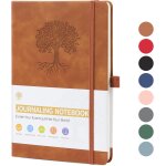 Chenquansarl - carnet de notes classique a5, journal avec couverture en cuir pu, 192 pages, papier epais ...