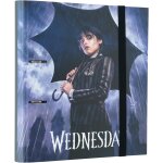 Chenquansarl - classeur a4 2 anneaux mercredi addams classeur rigide 2 anneaux, format 27 x 32 cm fournitures ...