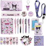 Chenquansarl - ensemble cadeau de fournitures scolaires, trousse a crayons, carnet, bloc - notes, porte ...