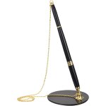 Chenquansarl - stylo sécurisé avec chaîne et support adhésif, stylo de comptoir d'accueil avec support ... Chenquansarl - stylo sécurisé avec chaîne et support adhésif, stylo de comptoir d'accueil avec support ...