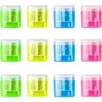 Chenquansarl - taille - crayons avec rcipient - aigu ur double trou pour crayons epais et fins - pour ...