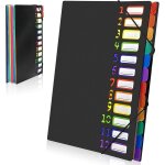 Chenquansarl - trieur a soufflets a4 extensible avec 12 compartiments, 24 poches, systme de classement ...