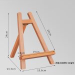 Chevalet en bois de h�tre pour planche a dessin, support pliable pour planche a dessin, pour ipad, 1 ...