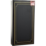 Chicslick - 6x4  album photo simple avec 300 poches no memo - timbre d'or noir[j491]