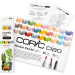 Ciao layer & mix starter set « botanic », set de marqueurs avec 3 couleurs, papier marqueur et modèle ... Ciao layer & mix starter set « botanic », set de marqueurs avec 3 couleurs, papier marqueur et modèle ...