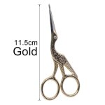 Ciseaux de papeterie durables en acier inoxydable, vintage, classiques, pour broderie, nail art, coupe ...