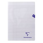 Clairefontaine lot de 10 cahiers mimesys piqu polypro 21 x 29, 7 cm 96 pages 90g sys incolore
