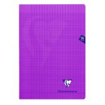 Clairefontaine lot de 10 cahiers mimesys piqu polypro 21 x 29, 7 cm 96 pages 90g sys violet