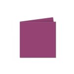 Clairefontaine lot de 10 cartes plie pollen 110x110 cassis pqt 25