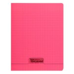 Clairefontaine lot de 20 cahiers piqu polypro 17x22 cm 32 p sys 90g rouge