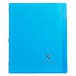Clairefontaine lot de 3 cahiers protge - cahier koverbook piqu polypro 17x22cm 48p sys coloris alatoire ...