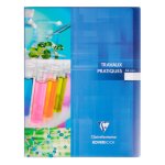 Clairefontaine lot de 3 cahiers travaux pratique koverbook piqu polypro 24x32 cm 64p sys - uni coloris ...
