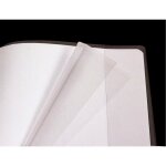 Clairefontaine lot de 5 protge - cahier + marque - pages cristal luxe 22 / 100me 24x32 transparent ...