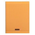 Clairefontaine 8000 polypro 18398c cahier piqu� 192 pages grands carreaux couverture plastique 90 g 24 ...